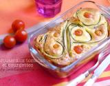 Clafoutis aux tomates et courgettes