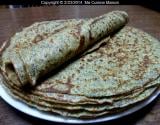 Crêpes à la farine de lentilles