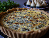 Quiche au Boursin Roquefort