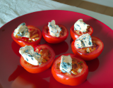 Bouchées tomates / gorgonzola