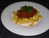 Tagliatelles bolognaise