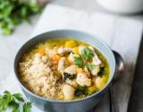 Soupe au poulet et quinoa