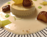 Panacotta de Beaufort et topinambours