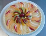 Tarte aux fruit et à la crème pâtissière