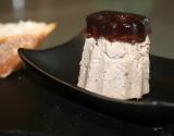 Bouchon de foie de volaille, gelée de cassis