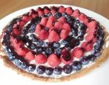 Tarte aux fruits rouges et mascarpone