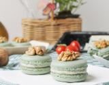 Macarons roquefort Papillon, poire & noix