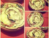 Tartelette de courgette comme une fleur