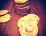 Cookies aux pralines roses