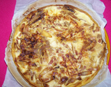 Quiche aux lardons et au reblochon