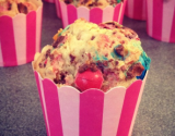 Muffins M&M's coco