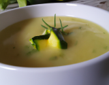 Soupe de courgettes à manger chaude ou froide