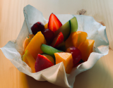 Papillote de Fruits Frais épicé