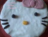 Le gâteau d'Hello kitty !