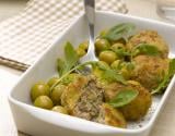 Croquettes de veau aux olives vertes