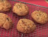 Cookies aux amandes finement chocolatés