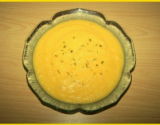 Crème de carottes au boursin