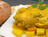 Rôti de dindonneau au curry