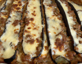 Gratin d'aubergines bolognaises