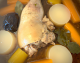 Pot au feu de chapon traditionnel