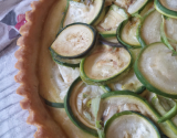 Tarte à la courgette et à l'échalote