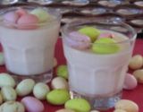 Panna cotta aux couleurs pastels