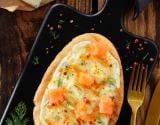 Pizza naan au Chevrotin AOP