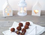 Bûche enneigée