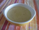 Velouté de topinambours au curry