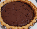 Tarte au chocolat savoureuse