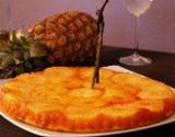 Gâteau caramélisé à l'ananas facile