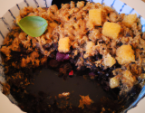 Crumble de boudin noir minute