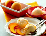 Sorbet aux abricots