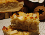 Gâteau pomme et noix de coco