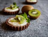 Mini-tartelettes kiwi/coco