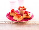 Petits vol au vent fraises et mascarpone