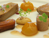 Pépites de foie gras et poêlée campagnarde