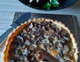 Tarte au poulet et aux champignons