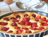 Clafoutis aux fraises maison