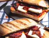 Panini au chorizo et chèvre