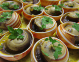 Cascolettes d'escargots de Bourgogne