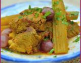 Tajine d'agneau aux cardons