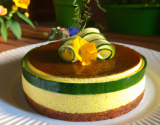 Entremet sucré aux courgettes