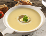 Soupe au fromage à tartiner