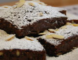 Gâteau au chocolat et poudre d'amandes