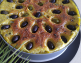 Cake aux asperges et olives