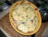 Gratin de courgettes aux pommes de terre