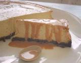 Cheesecake banane sauce caramel au lait de coco et rhum