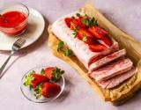 Semifreddo aux fraises