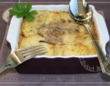 Gratin au fromage et andouille de Guéméné